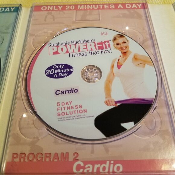 Stephanie Huckabee's Powerfit DVD set of 5 - Picture 6 of 9